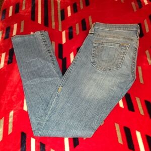 True Religion Light Blue Skinny Jeans